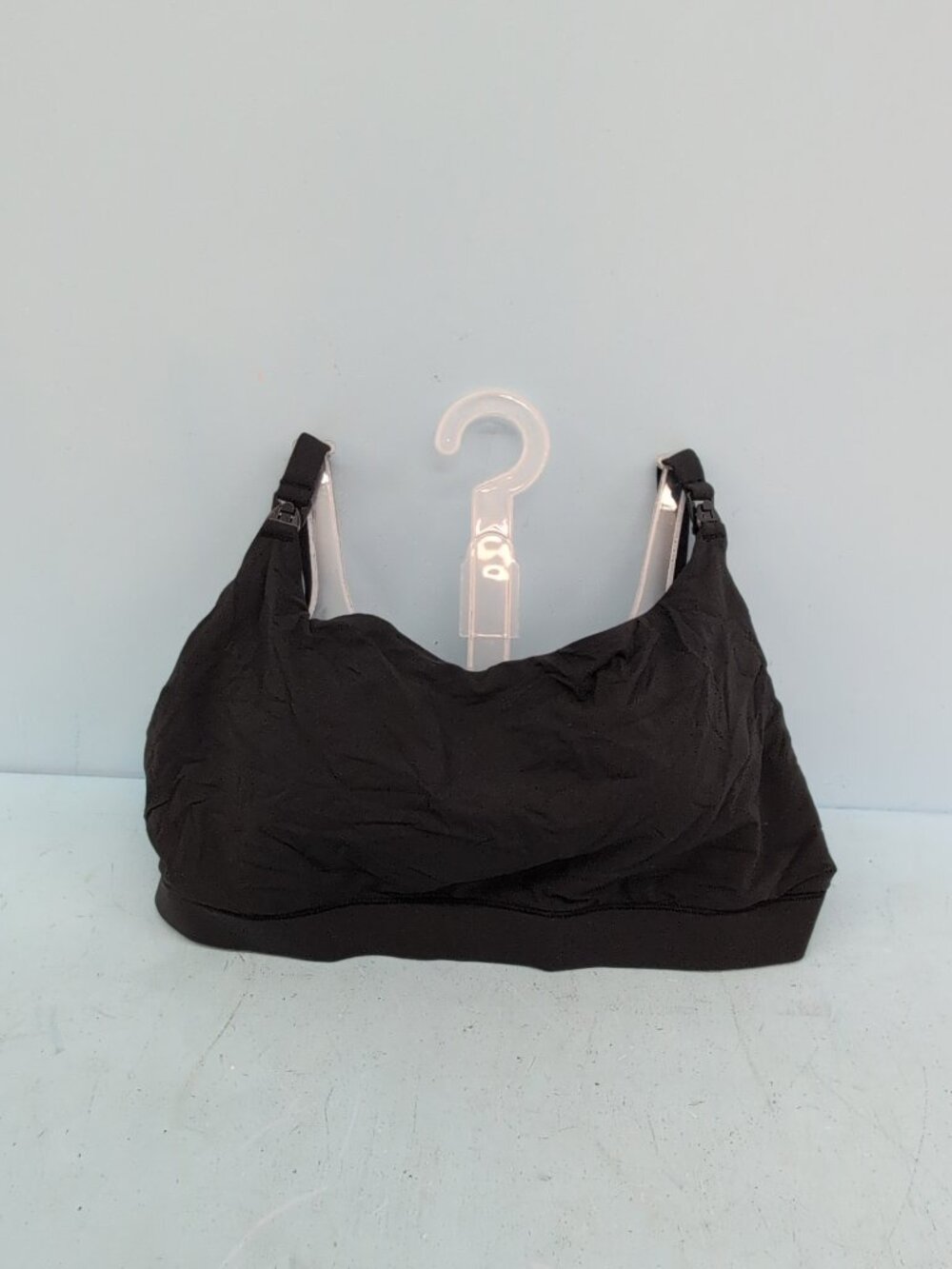 Skims Fits Everybody Maternity Scoop Nursing Balette Bra 3X Onyx SP-SCP-9406W